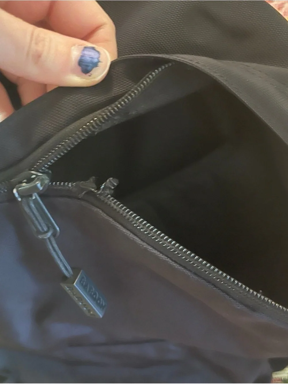 Classic Black Backpack - Unbranded